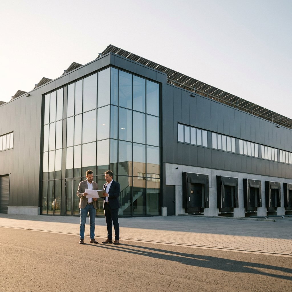 Huurkoop nieuwbouw bedrijfsgebouw