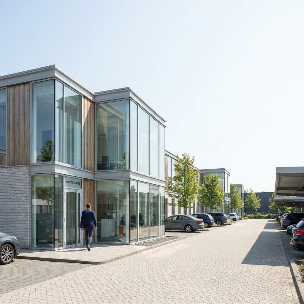 Bedrijfsverzamelgebouw met kantoorunits